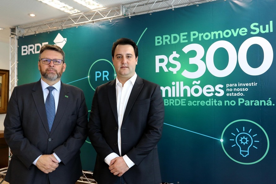 BRDE terá R$ 300 milhões para fomentar desenvolvimento do Paraná