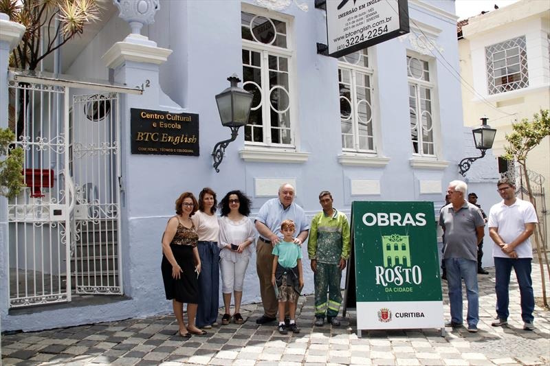 Programa Rosto da Cidade restaura Centro Histórico de Curitiba