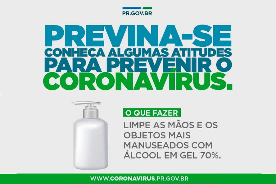 Métodos de proteção contra o coronavírus é foco do Governo do Estado
