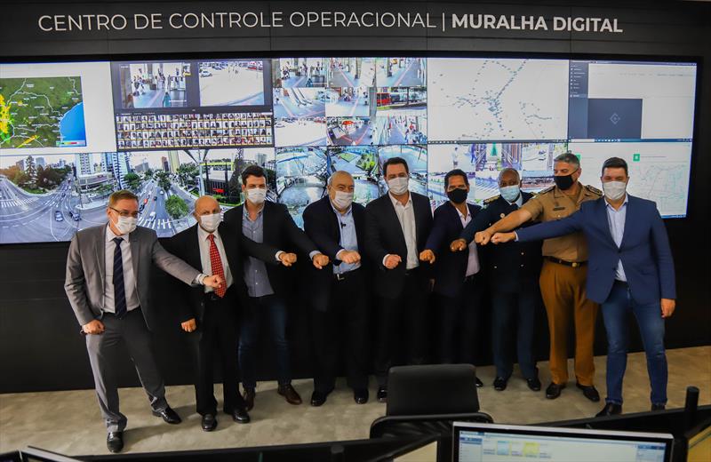 Muralha Digital de Curitiba: Centro de Controle Operacional é inaugurado