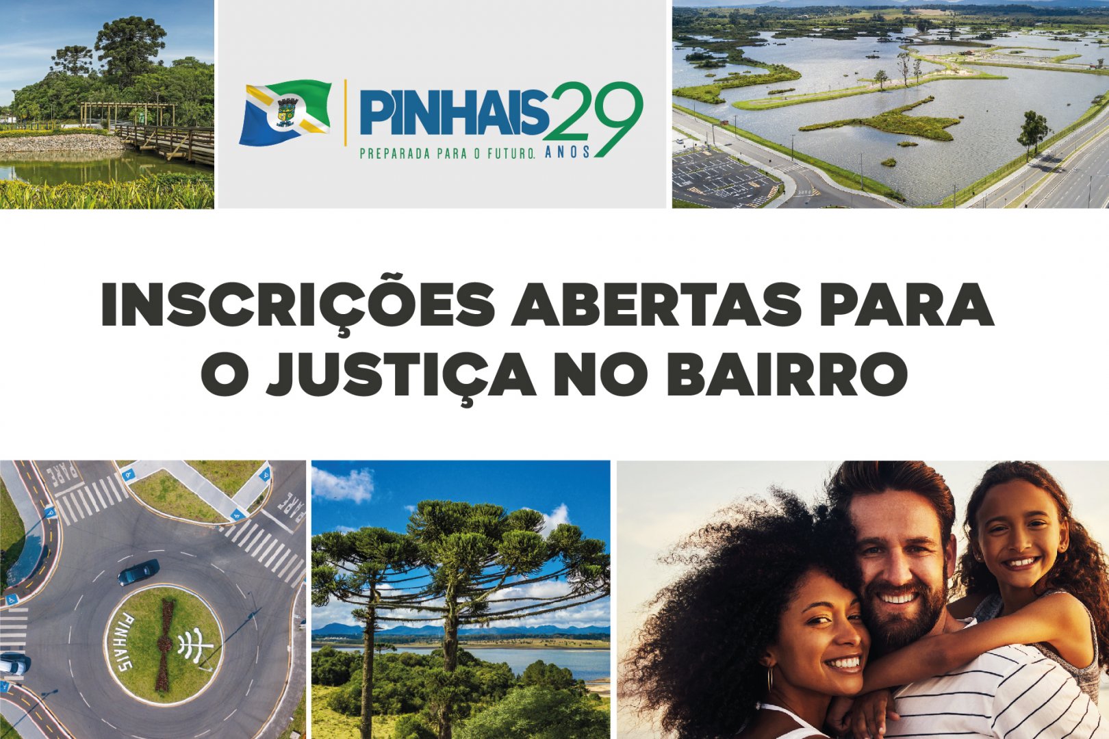 Pinhais comemora aniversário com Programa Justiça no Bairro