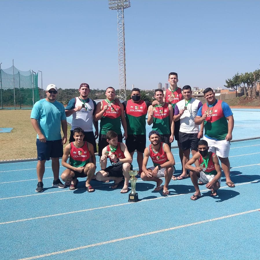 Colombo conquista 12 medalhas e vice por equipes no Paranaense sub-23 de Atletismo