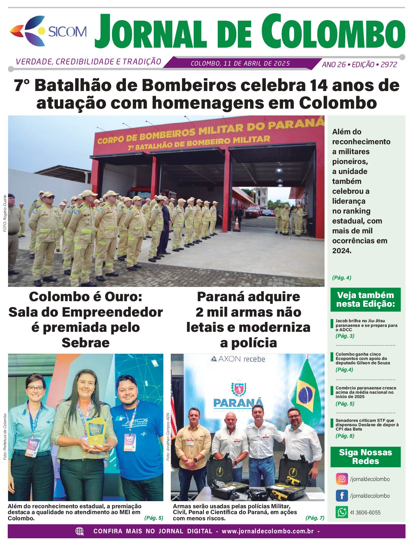 EDIÇÃO 2972 – 11 DE ABRIL DE 2025